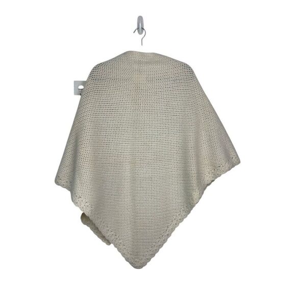 Lauren Ralph Lauren Wool Angora Hand Crocheted Poncho NWT - Picture 5 of 9